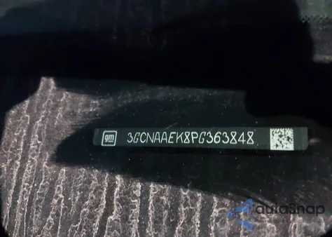 2023 Chevrolet Silverado 1500 2Wd Standard Bed Wt z USA, uszkodzony, nr VIN 3GCNAAEK8PG363848